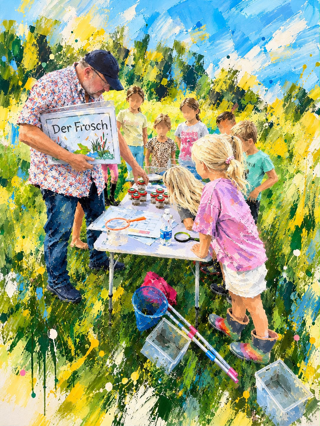 Kleine Naturforscher ganz groß – unterwegs am Suderwicher Bach!